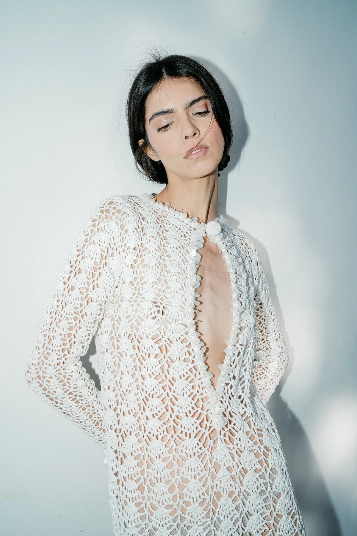 Camille Dress Textured Layers