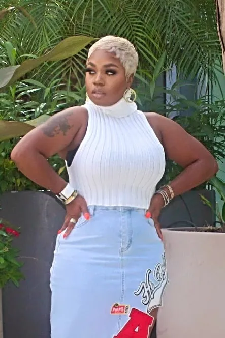 Cari Ribbed Confidence Mock Neck Tank Earthy Tone Colorways AllDayComfort