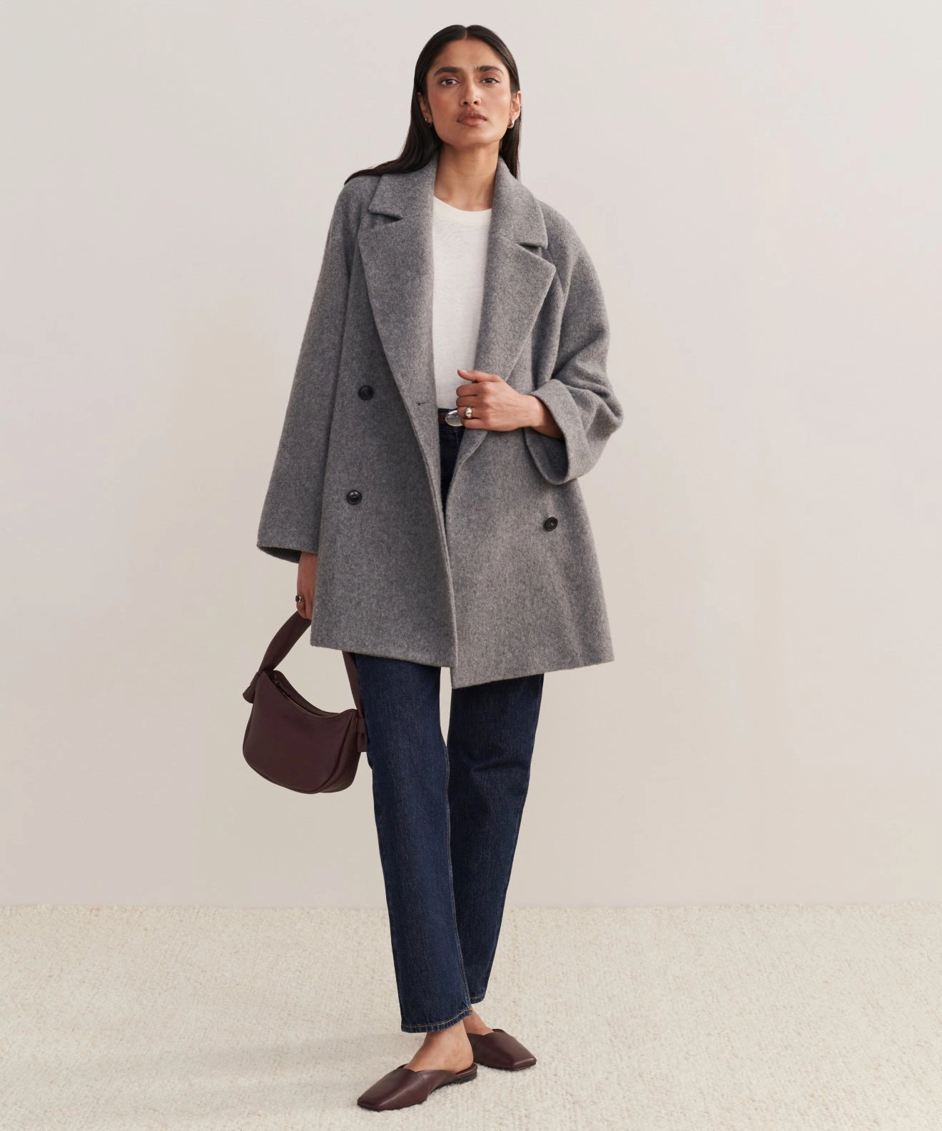 Caroline Coat Non Restrictive Armholes