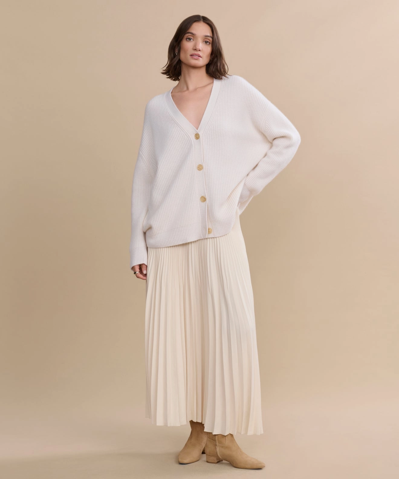 Street Comforted Cashmere Cocoon Cardigan