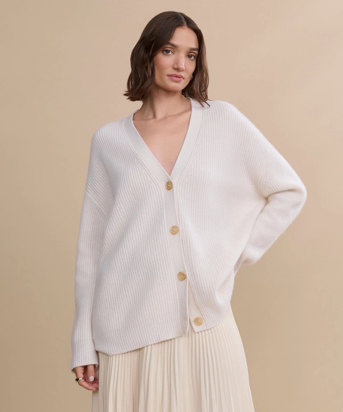 No Season Cashmere Cocoon Cardigan