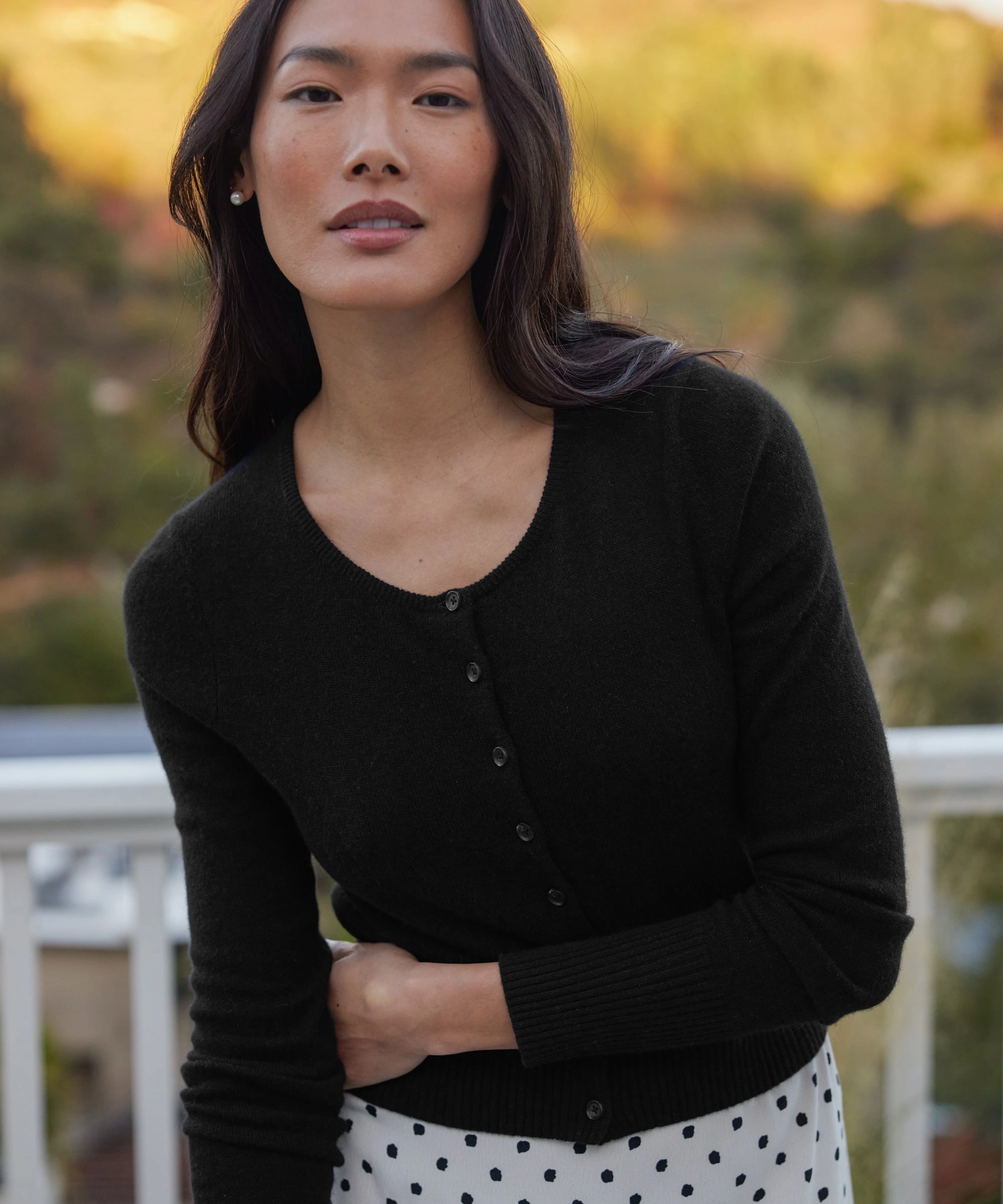 Cold Comforted Cashmere Finley Cardigan