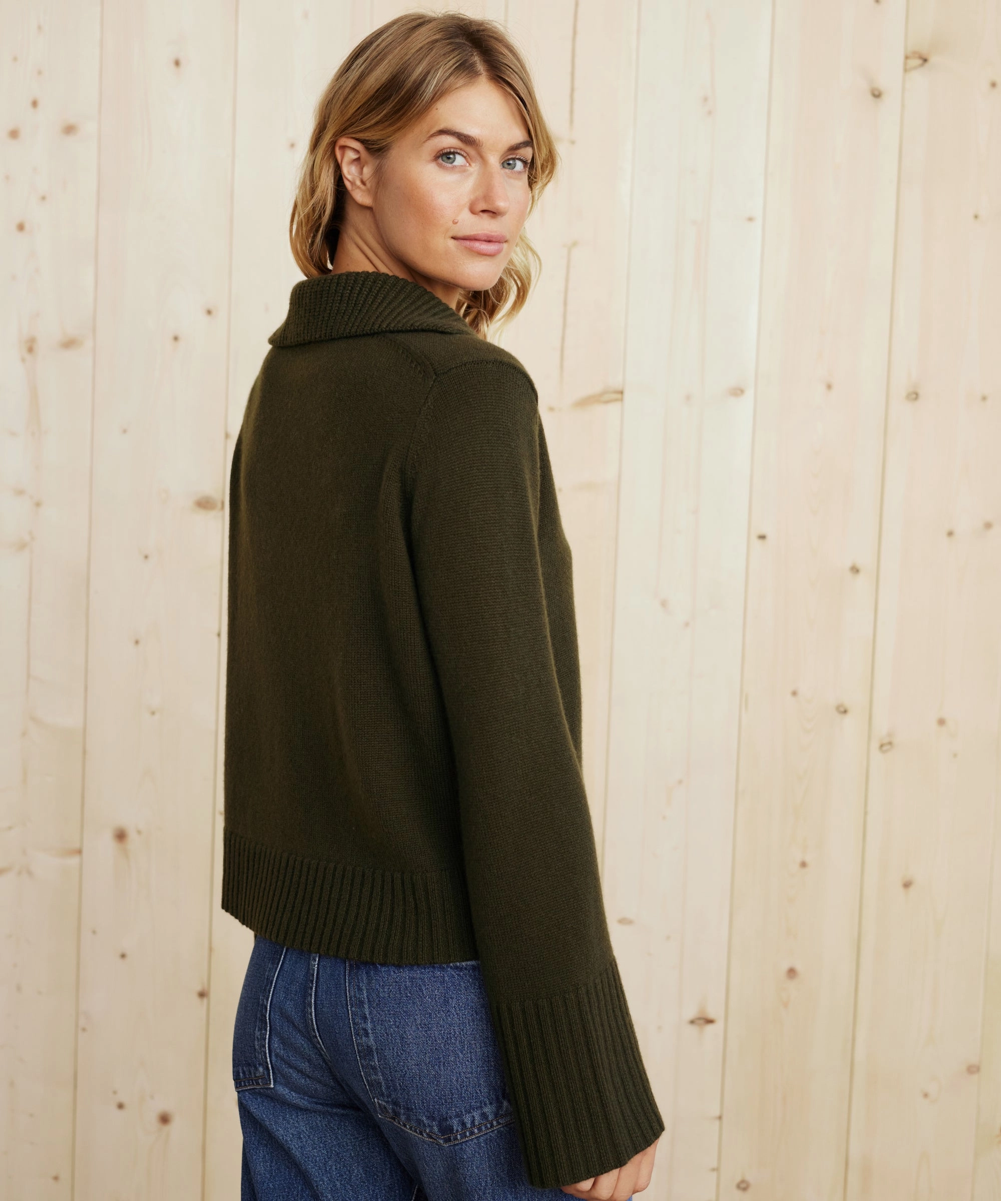 Cashmere Frances Polo HighElastic Recovery Essential Drape