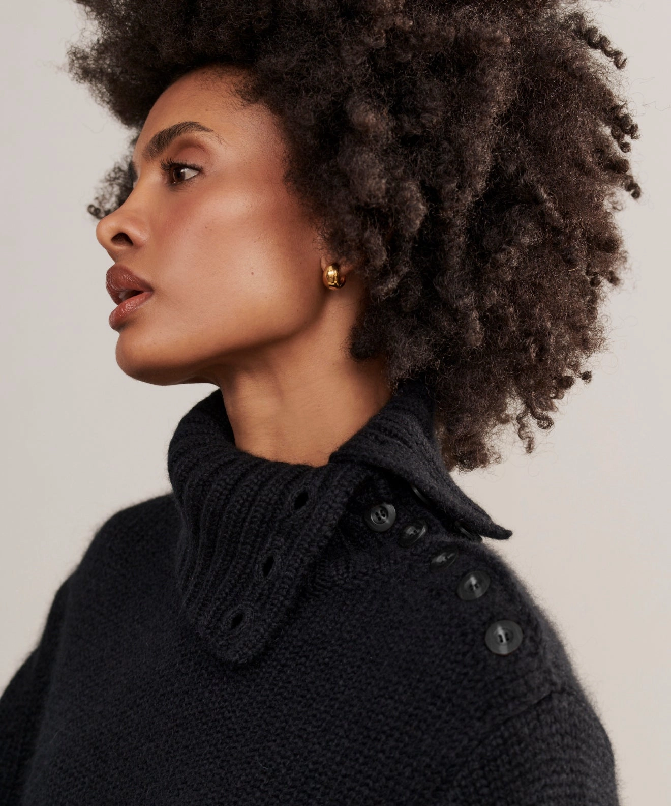 simple design Cashmere Jackie Sweater