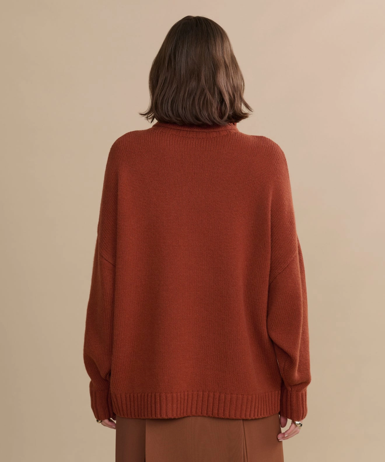 Cashmere Porter Turtleneck Classic Ready Smart Look