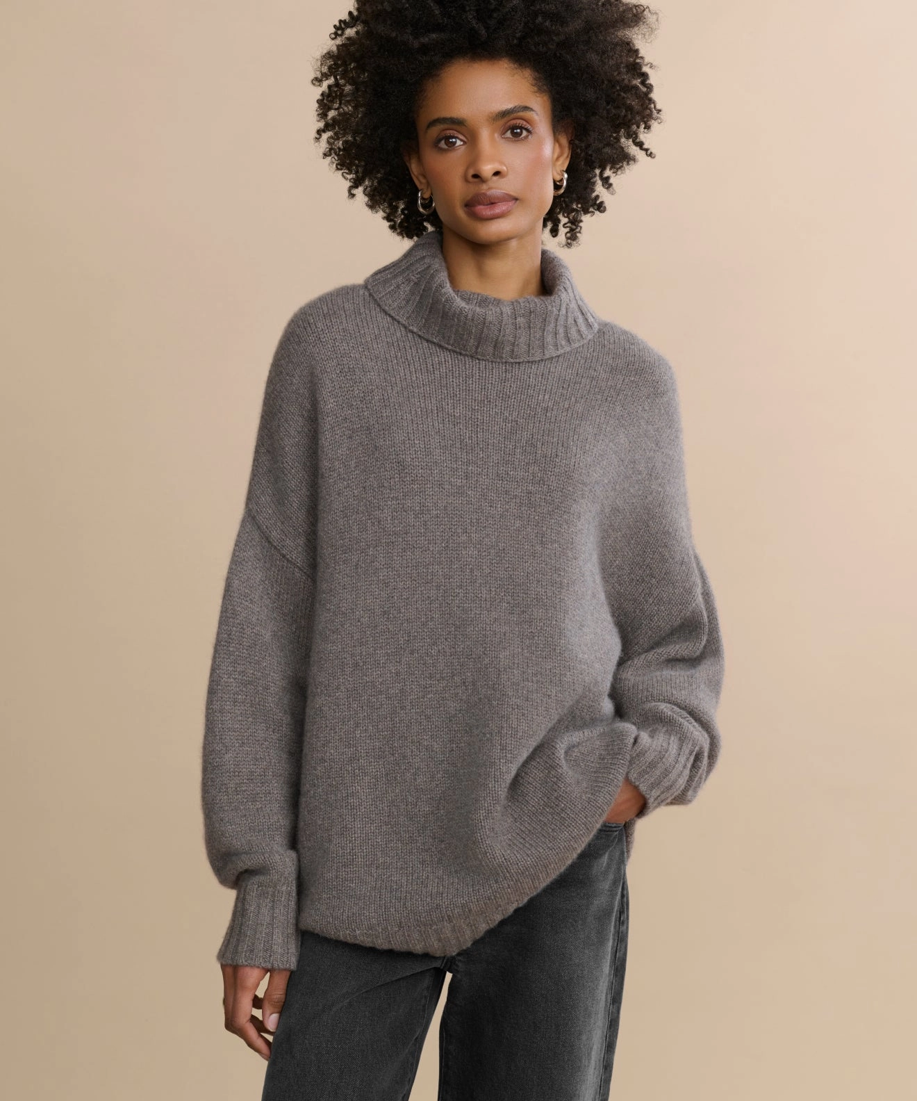 Fresh Season Grab And Go Cashmere Porter Turtleneck