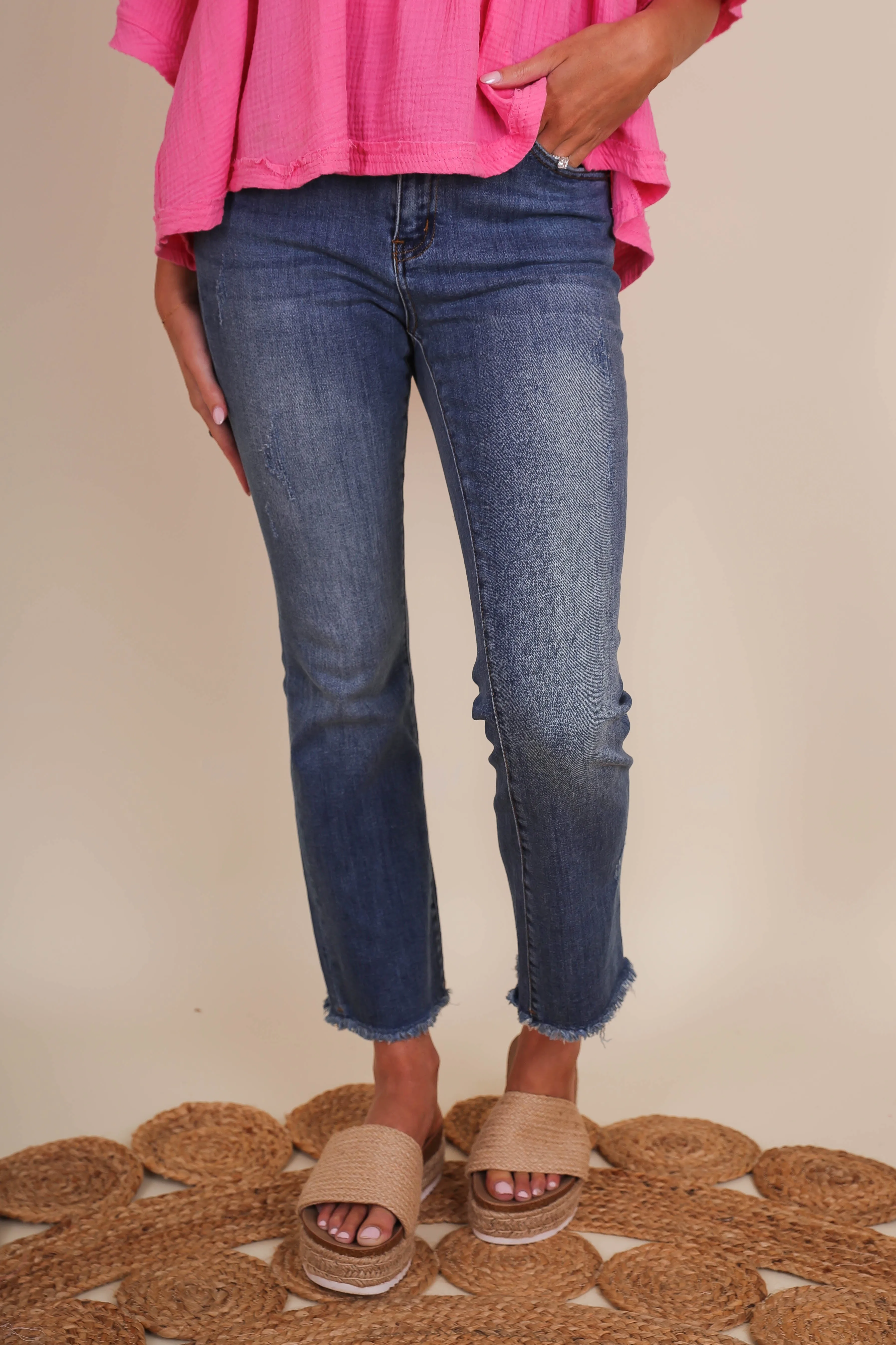 Casually Cool Denim Body-Hugging Fit