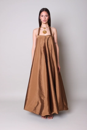 Metallic Finish Celestia Dress