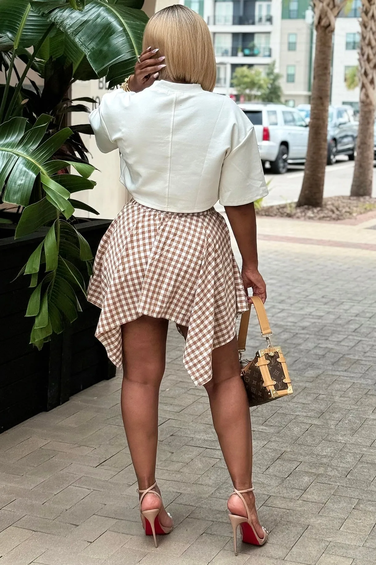 Chloe Luxury Heavy Knit Crop Top NonToxicCoating