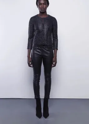 DEA Miller Macrame Jacket Stitched Look