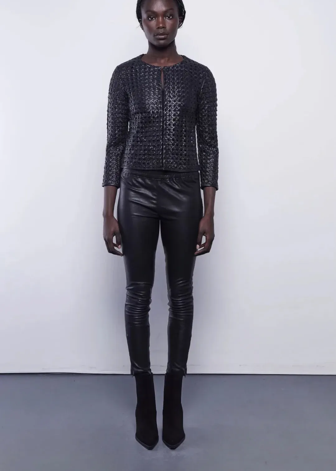 DEA Miller Macrame Jacket Stitched Look