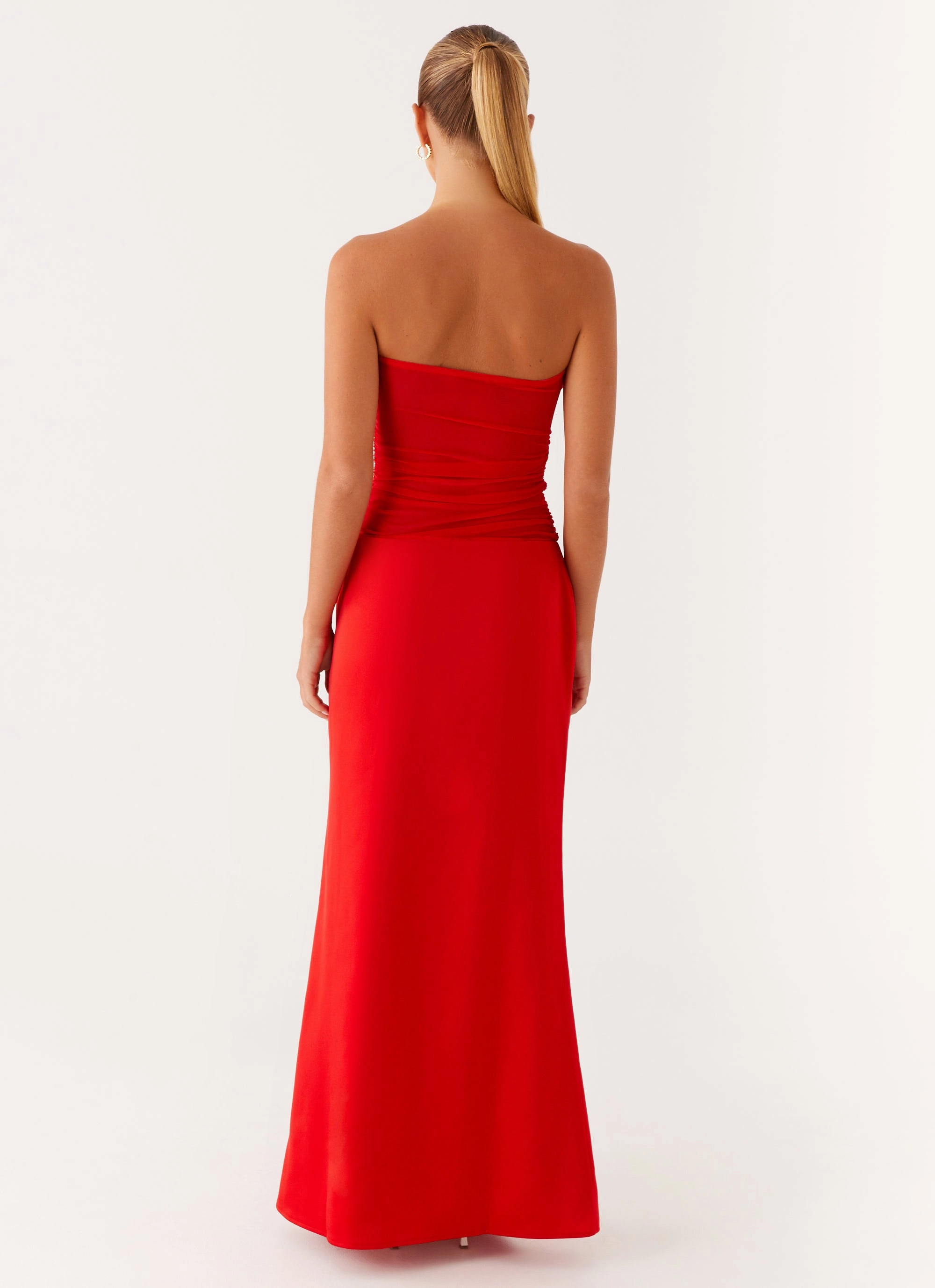 Polished Form Rewind Maxi Dress - Tangerine