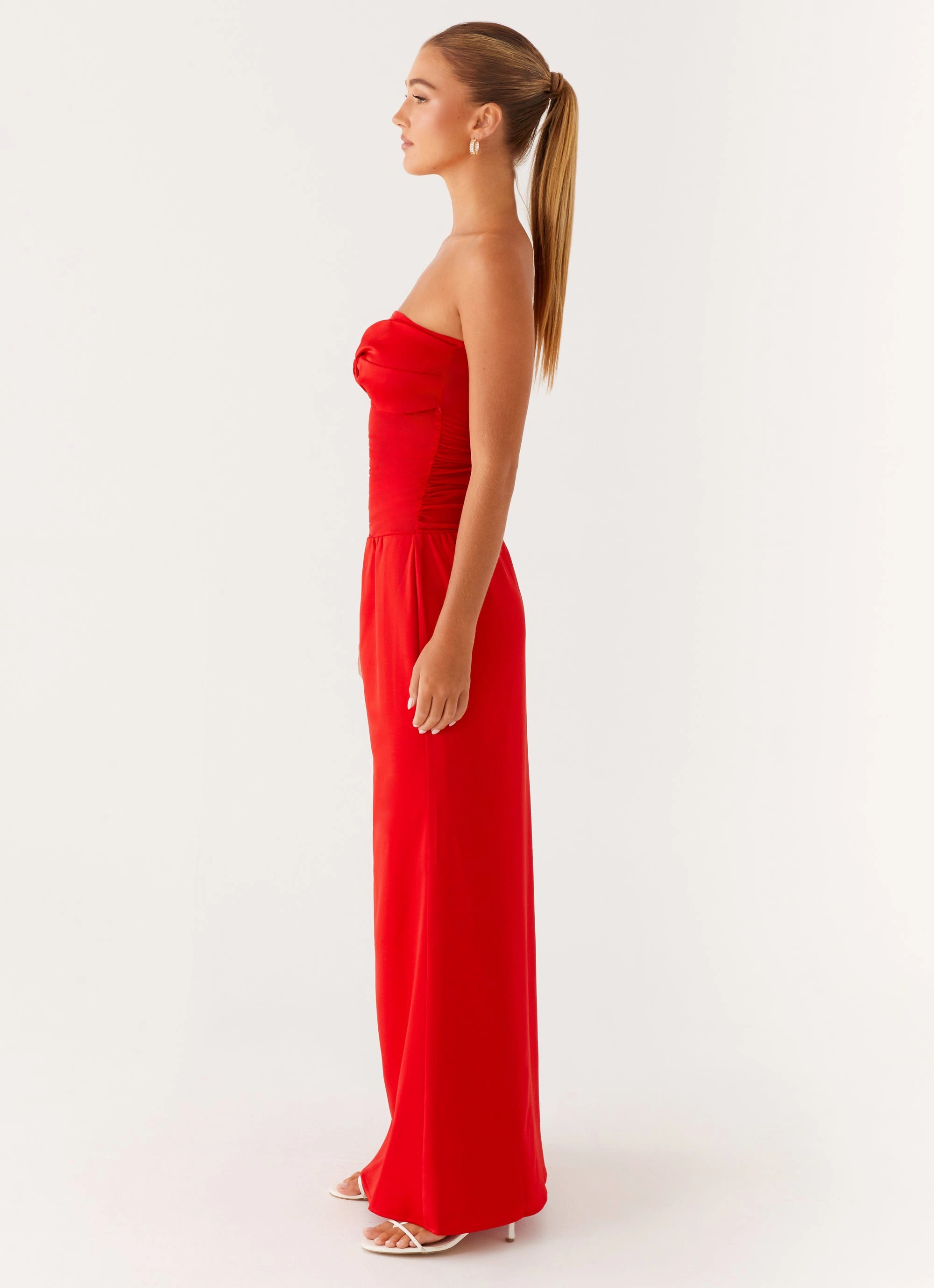 Rewind Maxi Dress - Tangerine Fashionable Style