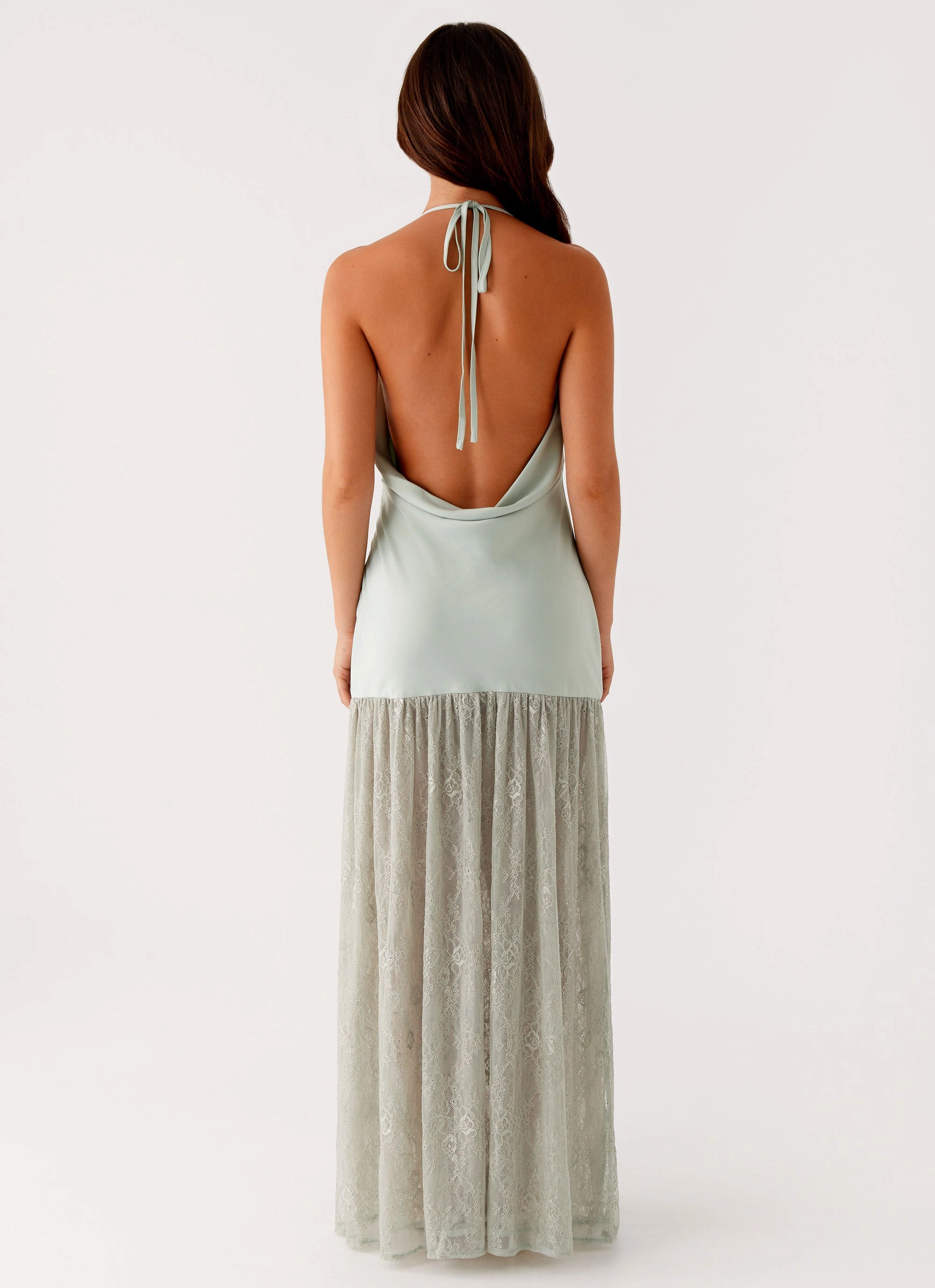 Vibe Style Subtle Detail Kylie Maxi Dress - Sage