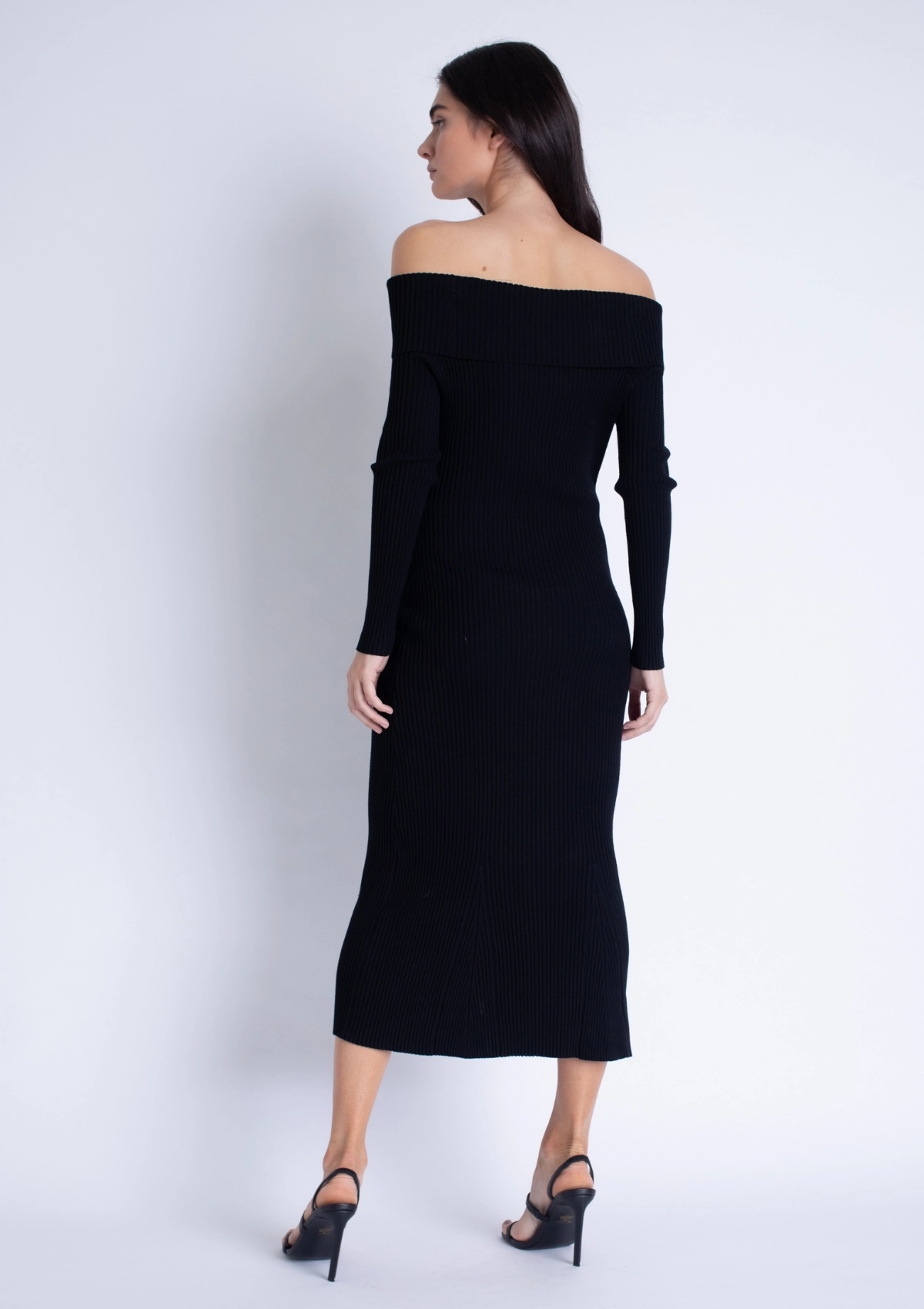 Alana Knit Midi Dress Cotton Skin Chilly Weather Layer
