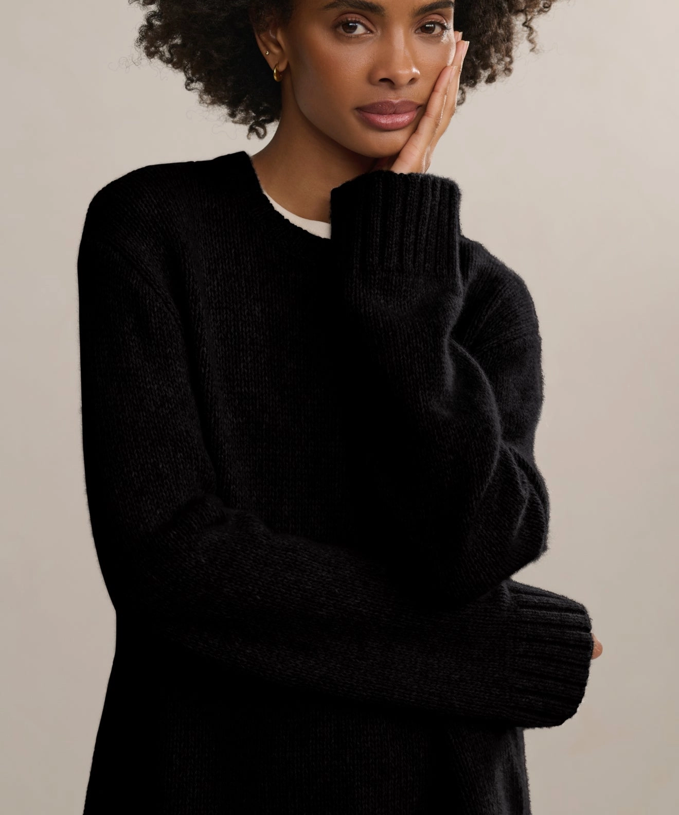 Home Style SoftTouch Finish Cashmere Amelia Crewneck
