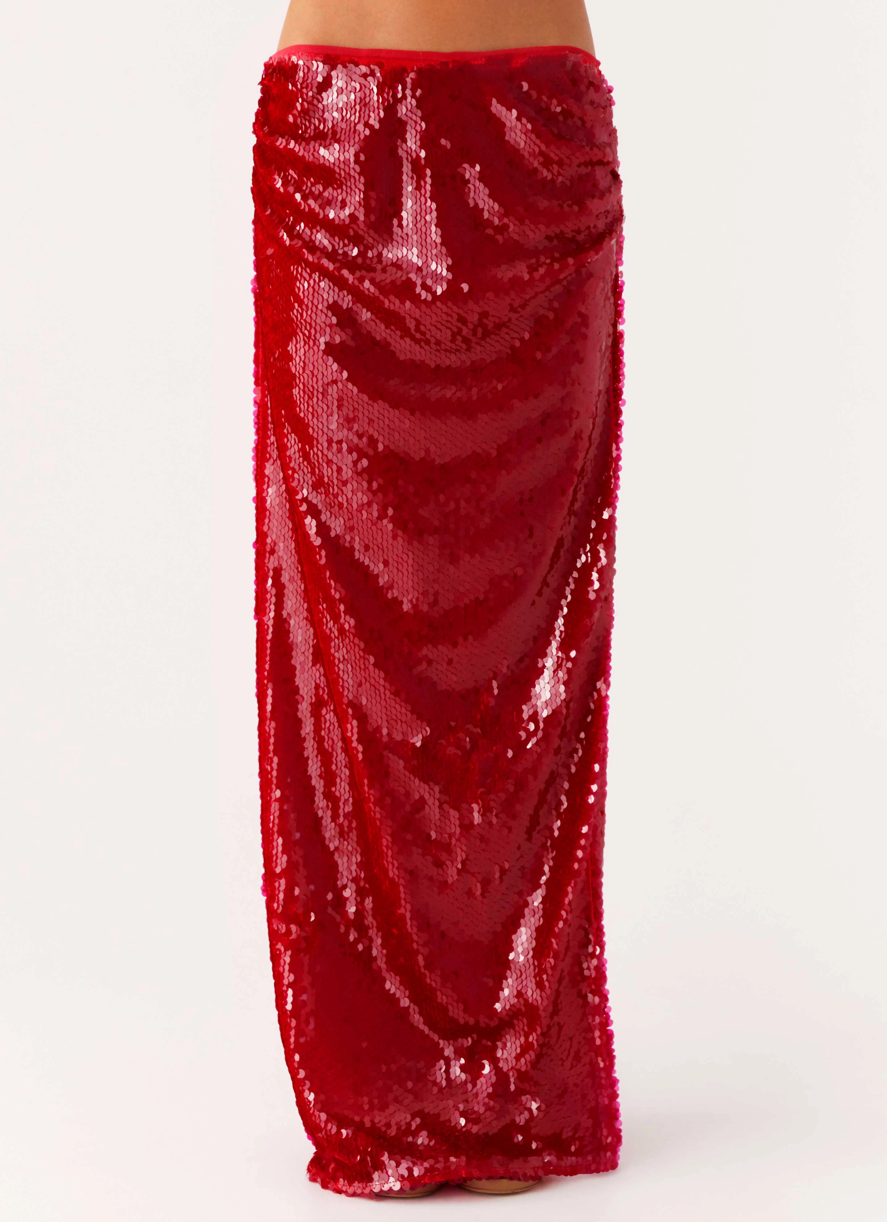 Timeless Trend Amosa Maxi Skirt - Fuchsia