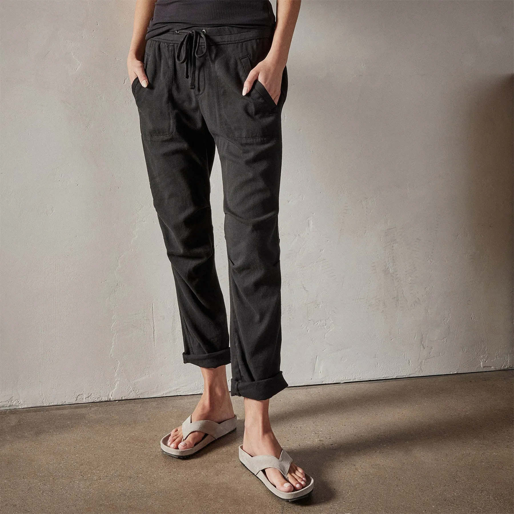 Chilly Wear James Perse Soft Drape Utility Pant