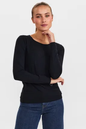 NUKAZUMI LS BLOUSE  - Caviar MultiPanelConstruction