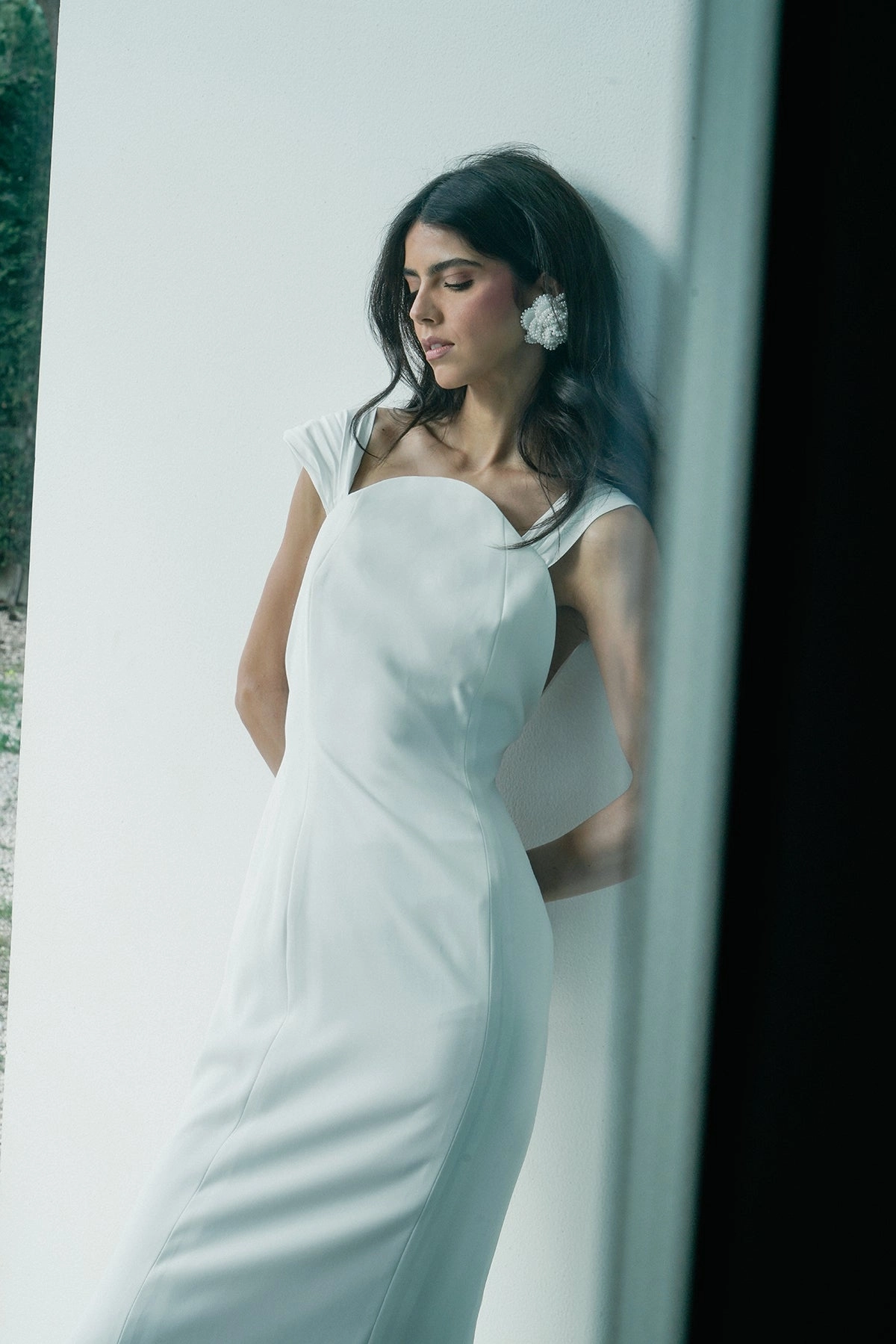 Clarisse Dress Chic Statement Natural Drape