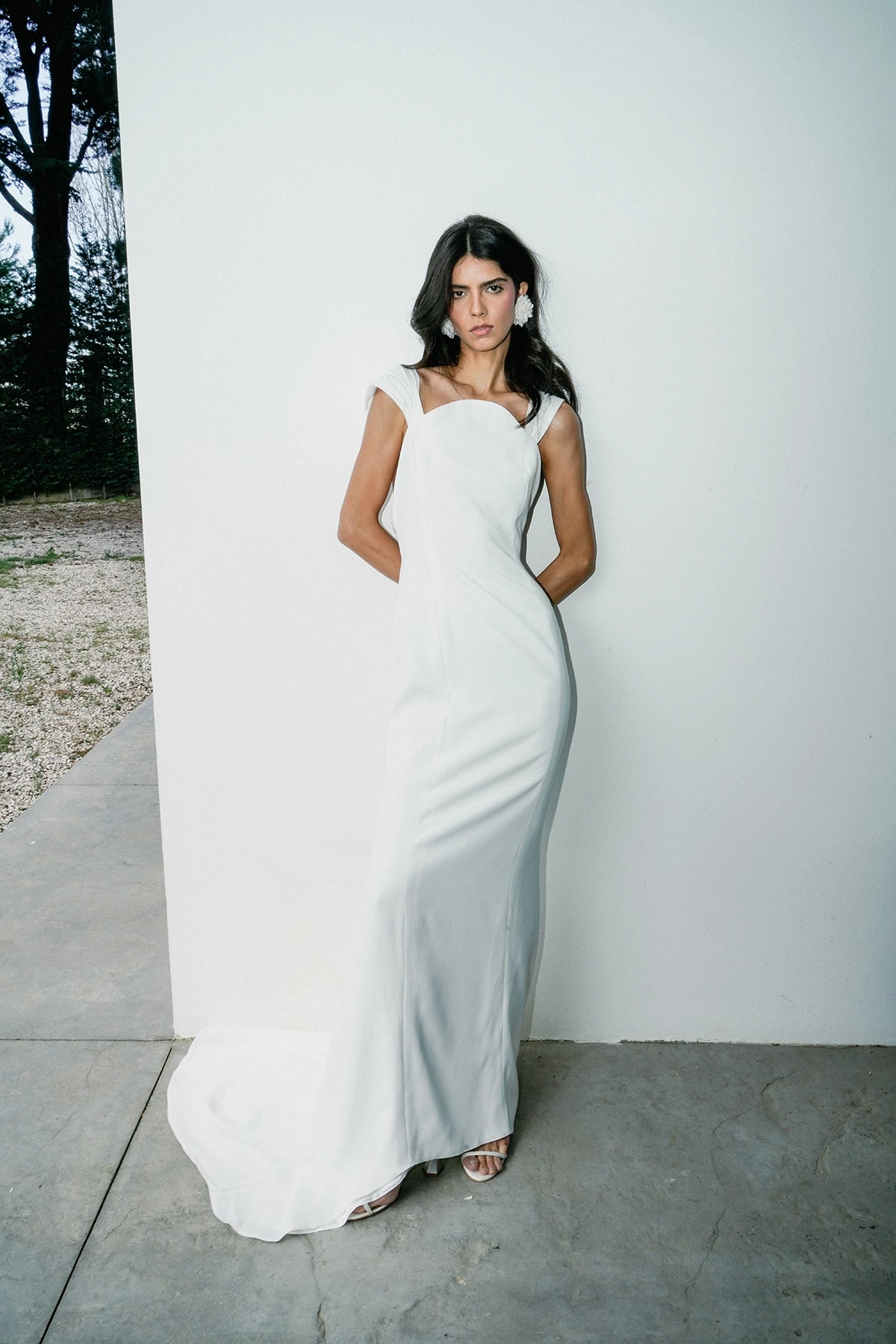 Clarisse Dress Smart Texture Romantic Soft