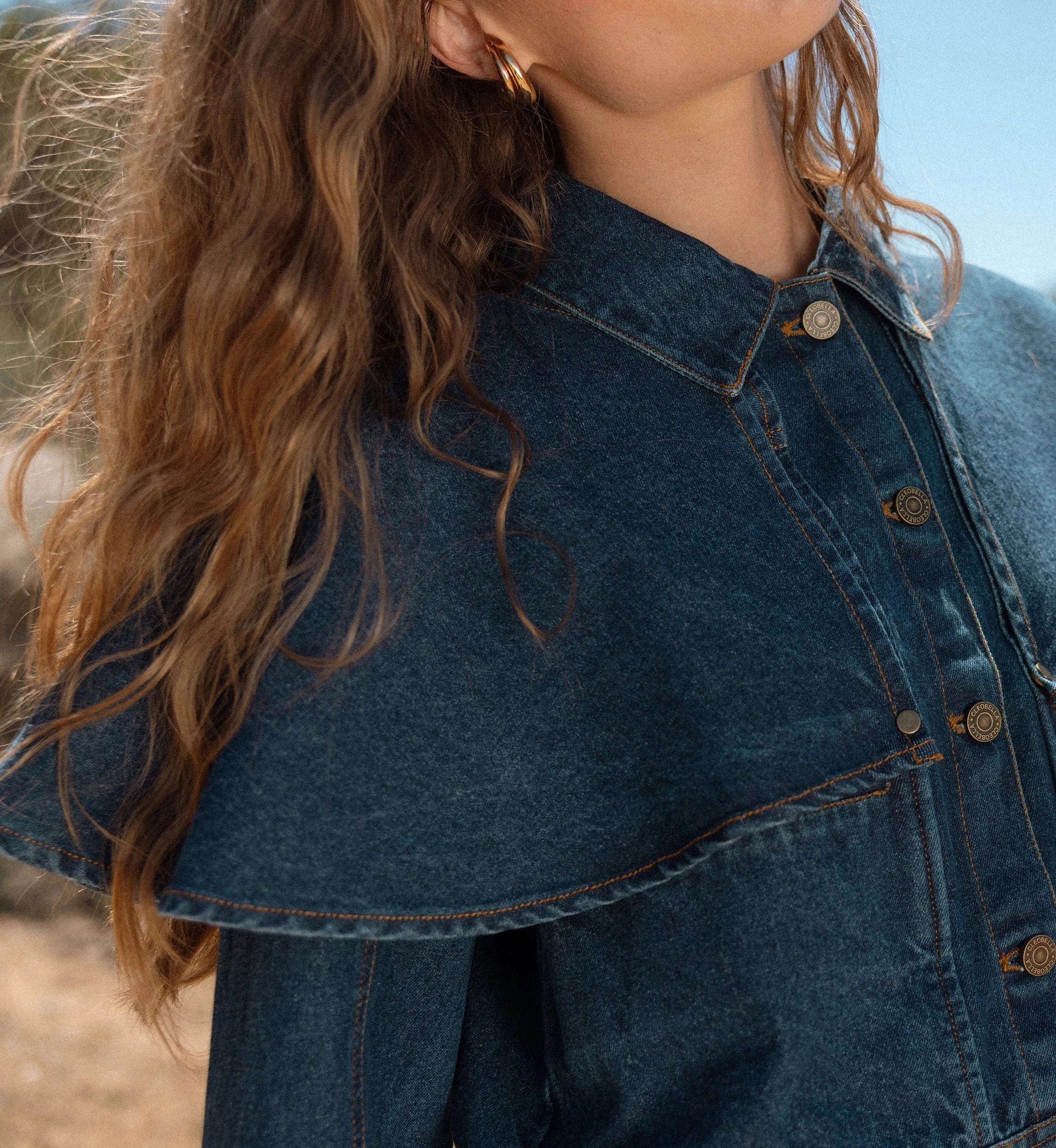 School spirit Clarke Jacket | Dark Denim