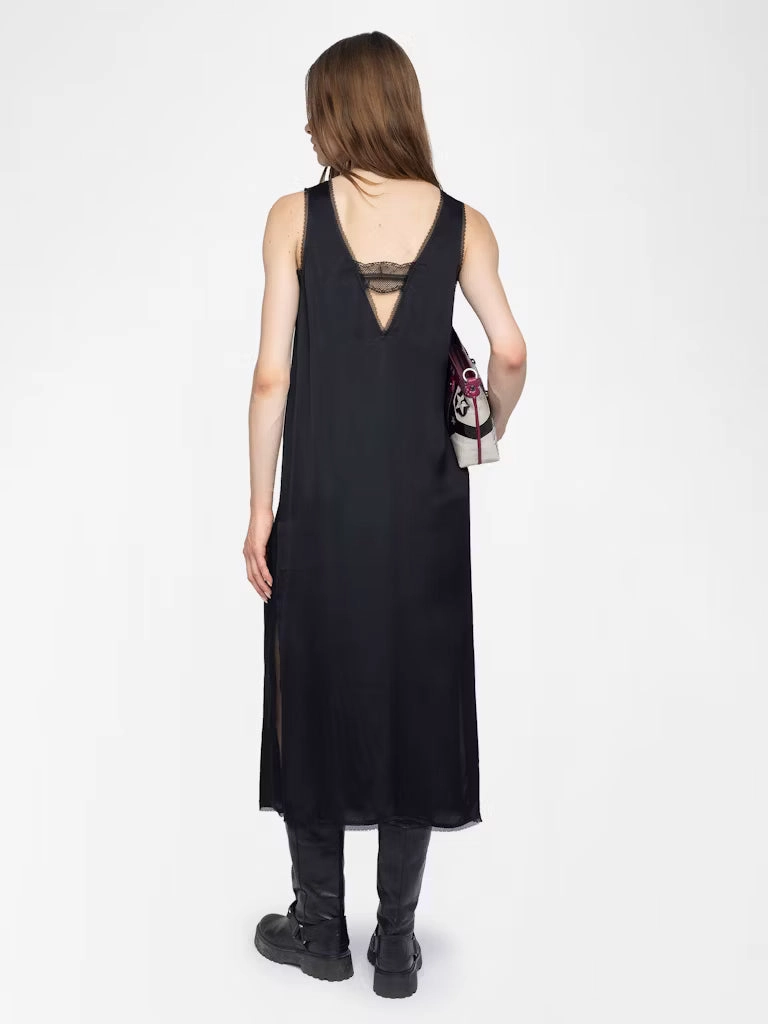 Skirt Flare Eye Appeal Zadig & Voltaire Renzo Satin Dress