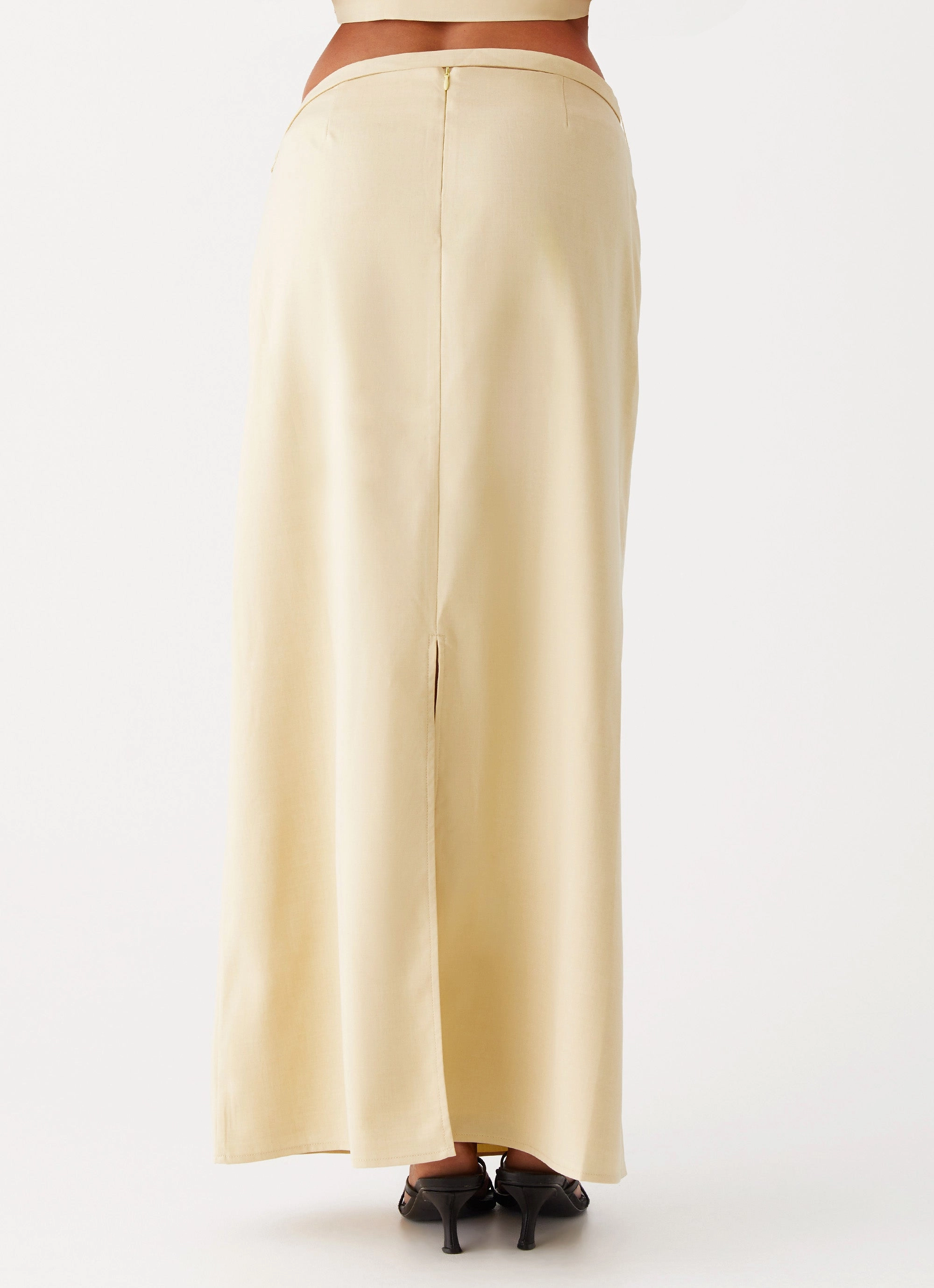 Tie Dye Style Azura Maxi Skirt - Yellow