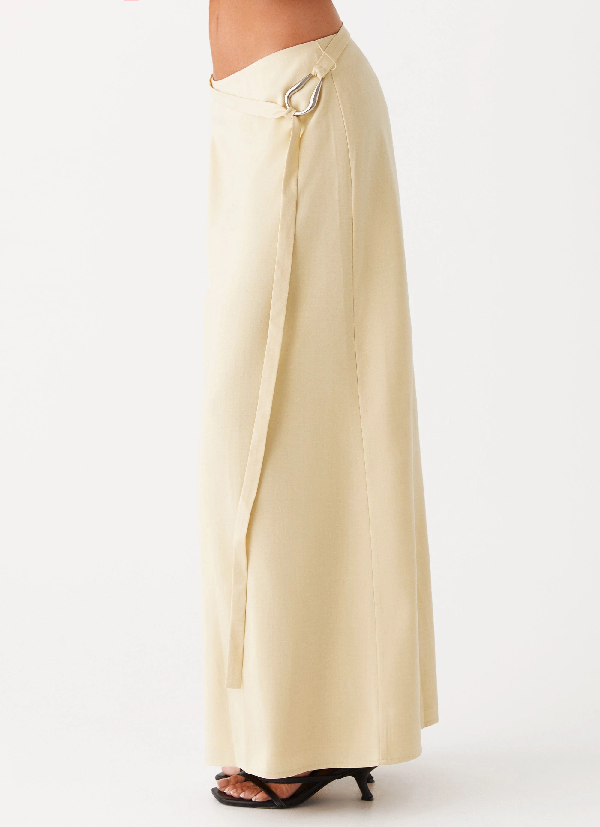 Soft Lines Azura Maxi Skirt - Yellow