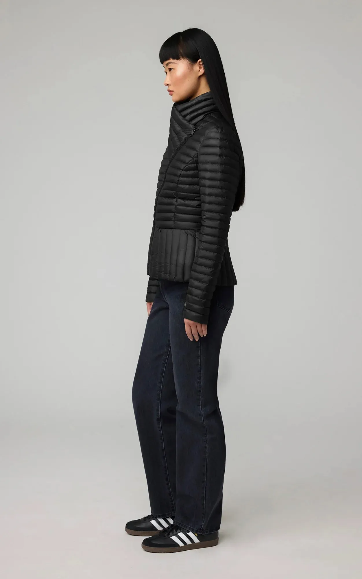 SOIA & KYO Brandy Down Jacket Recycled Polyester Blend All Ground