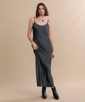 Vacation Outfit Polished Wear Cleo Slip Dress