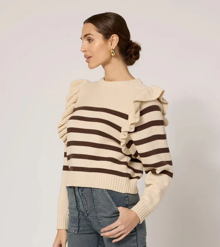 Cleobella Blair Sweater Self Fabric Tie