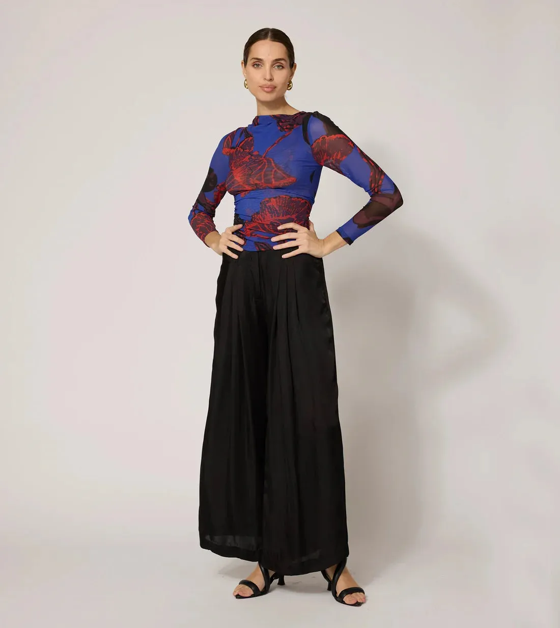 FrictionReducing HighStretchElastic Cleobella Remy Top