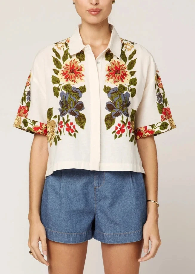 Cleobella Felicity Blouse HeatSealed Seams SunProtective