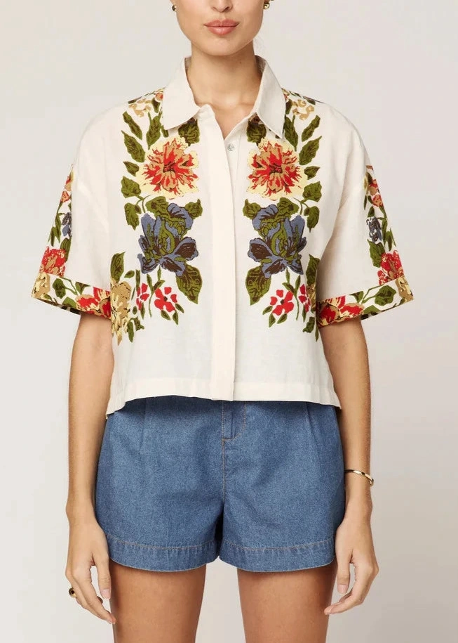 Eco Friendly Blend Non Irritating Seam Finish Cleobella Felicity Blouse