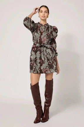 Cleobella Ivana Mini Dress Autumn Mood Moment Glow