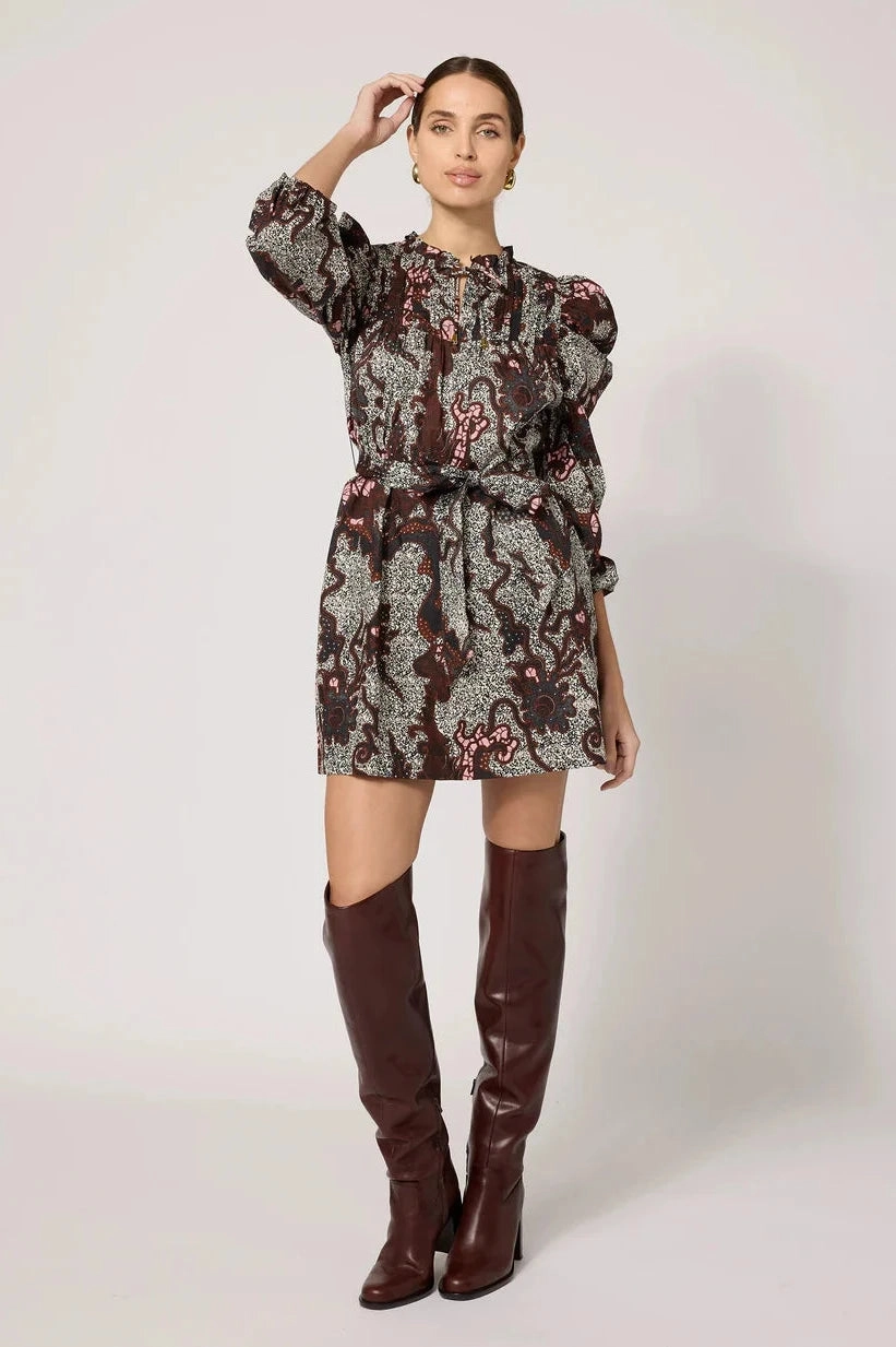 Cleobella Ivana Mini Dress Autumn Mood Moment Glow