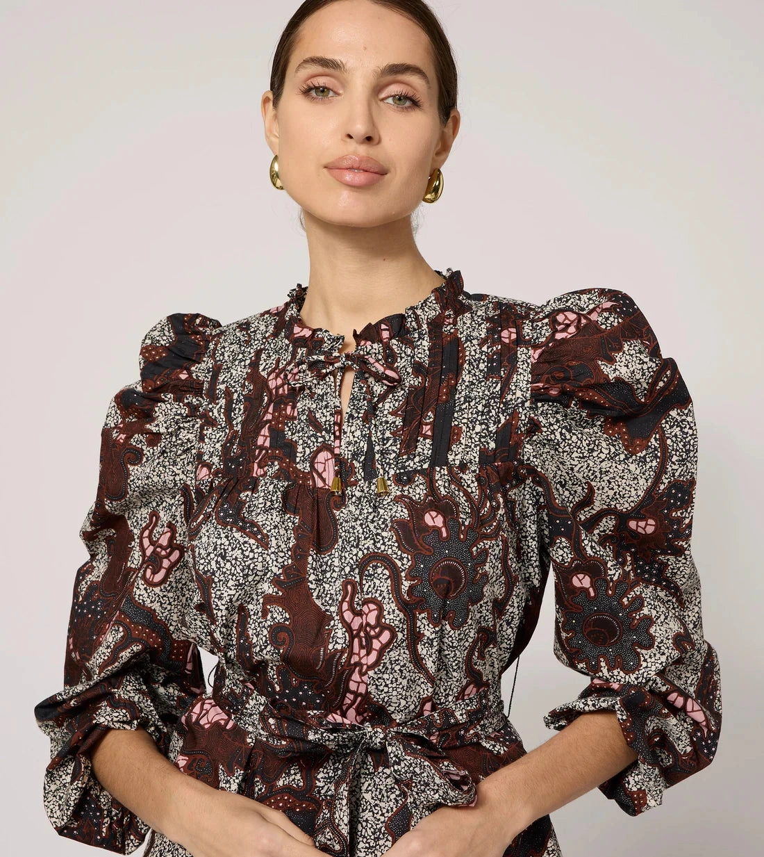 Polished Appearance Nordic Plain Cleobella Ivana Mini Dress