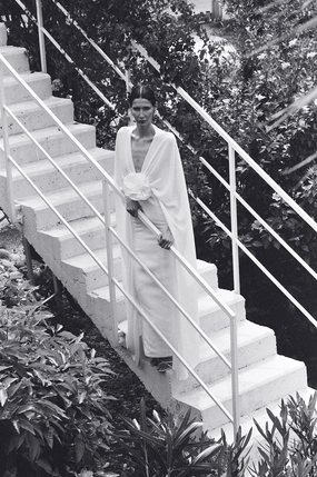 Date Vibe Thermal-Lined Colombe Dress