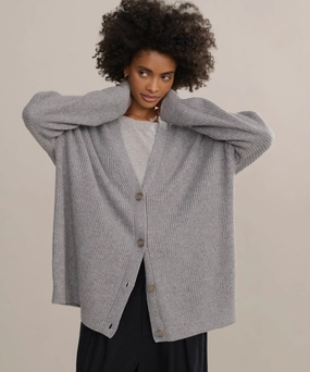 Day To Night Cashmere Cocoon Cardigan