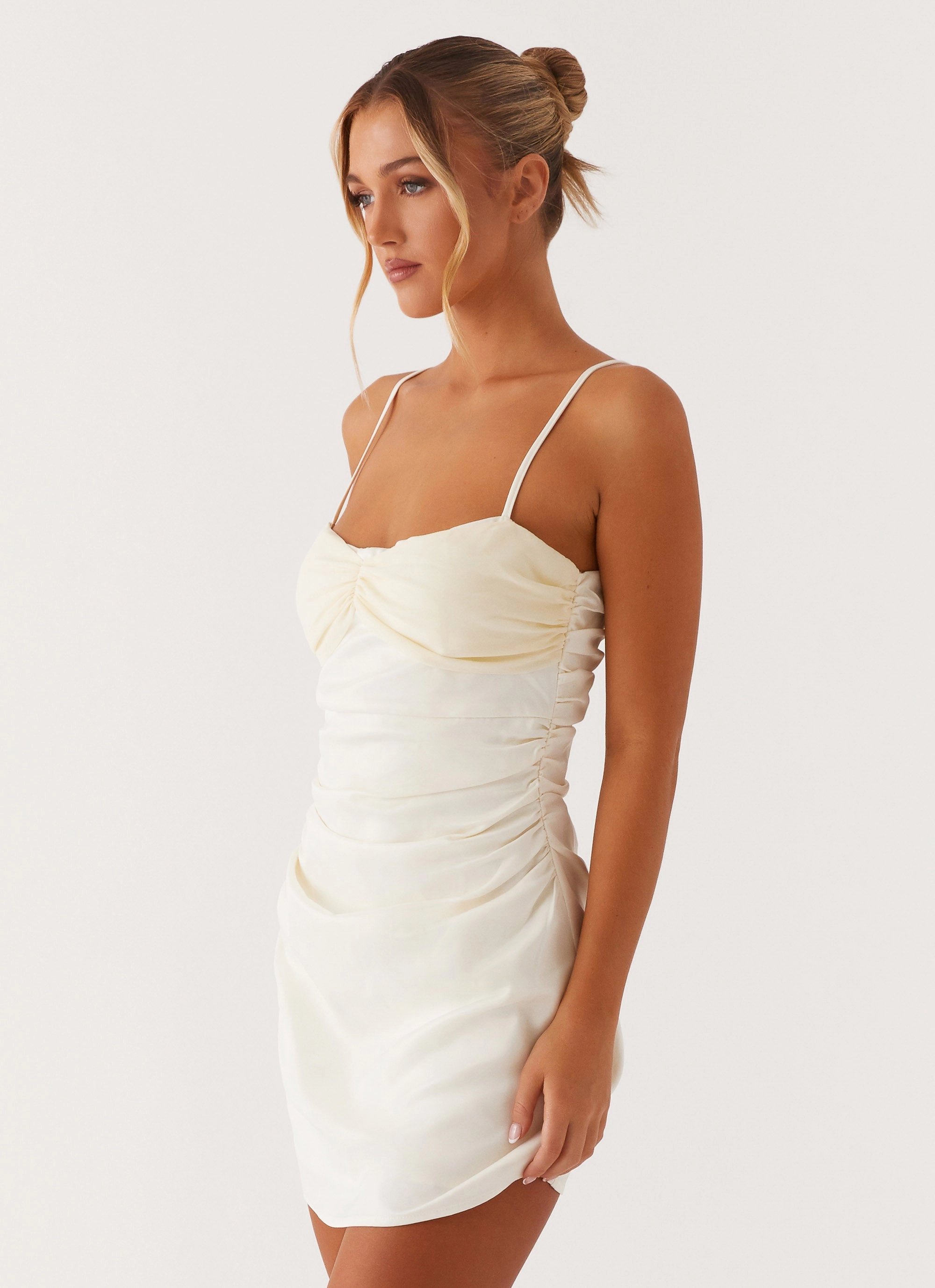 Trend Smart Last Summer Mini Dress - Ivory