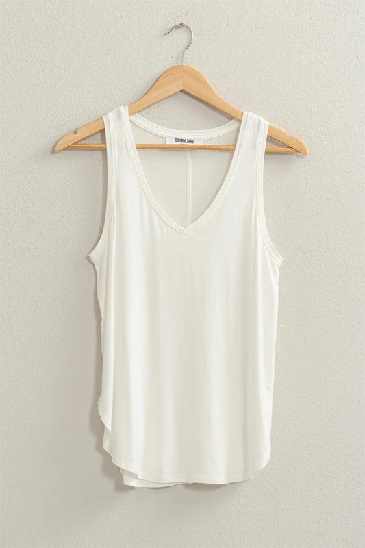Multipurpose Layering Piece Daisychain V Neck Tank Top
