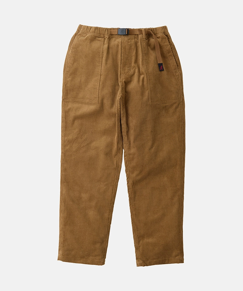 Water Repellent Coating MoistureWickingLining Corduroy Loose Tapered Ridge Pant