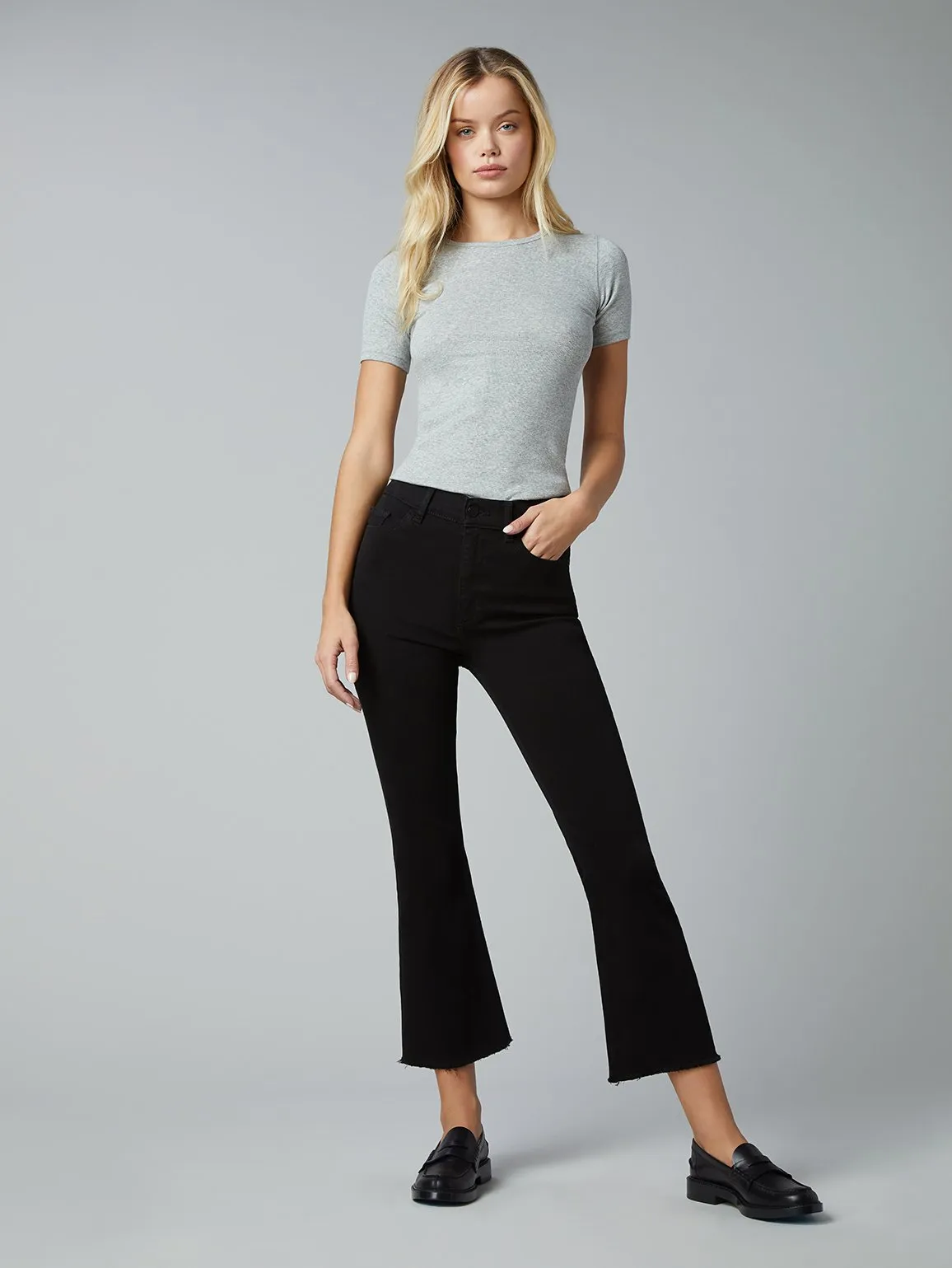 Fitted Design Customizable Hem Options DL1961 Bridget Crop Bootcut | Henderson