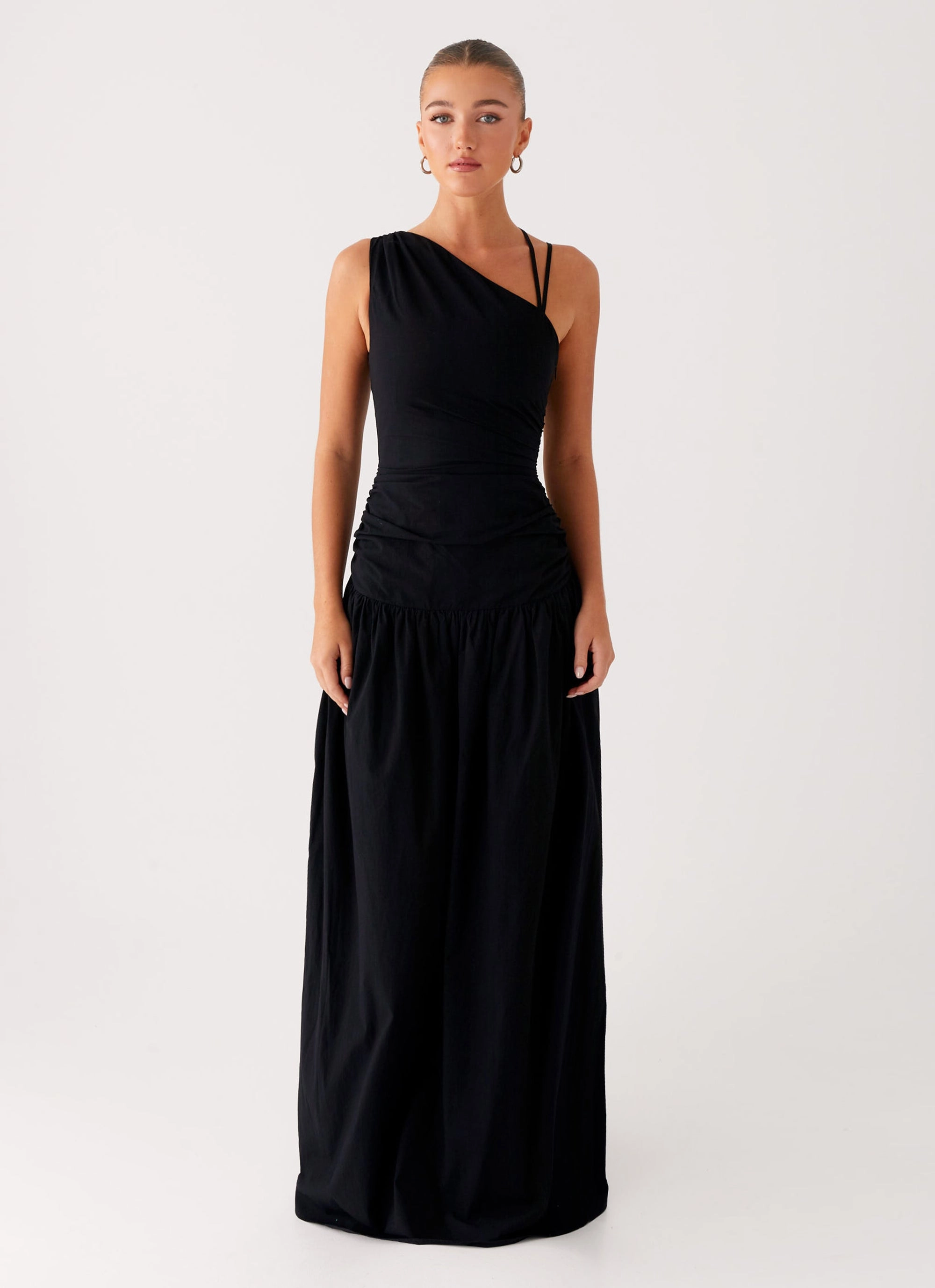 Pure Stitch Cortez Maxi Dress - Black