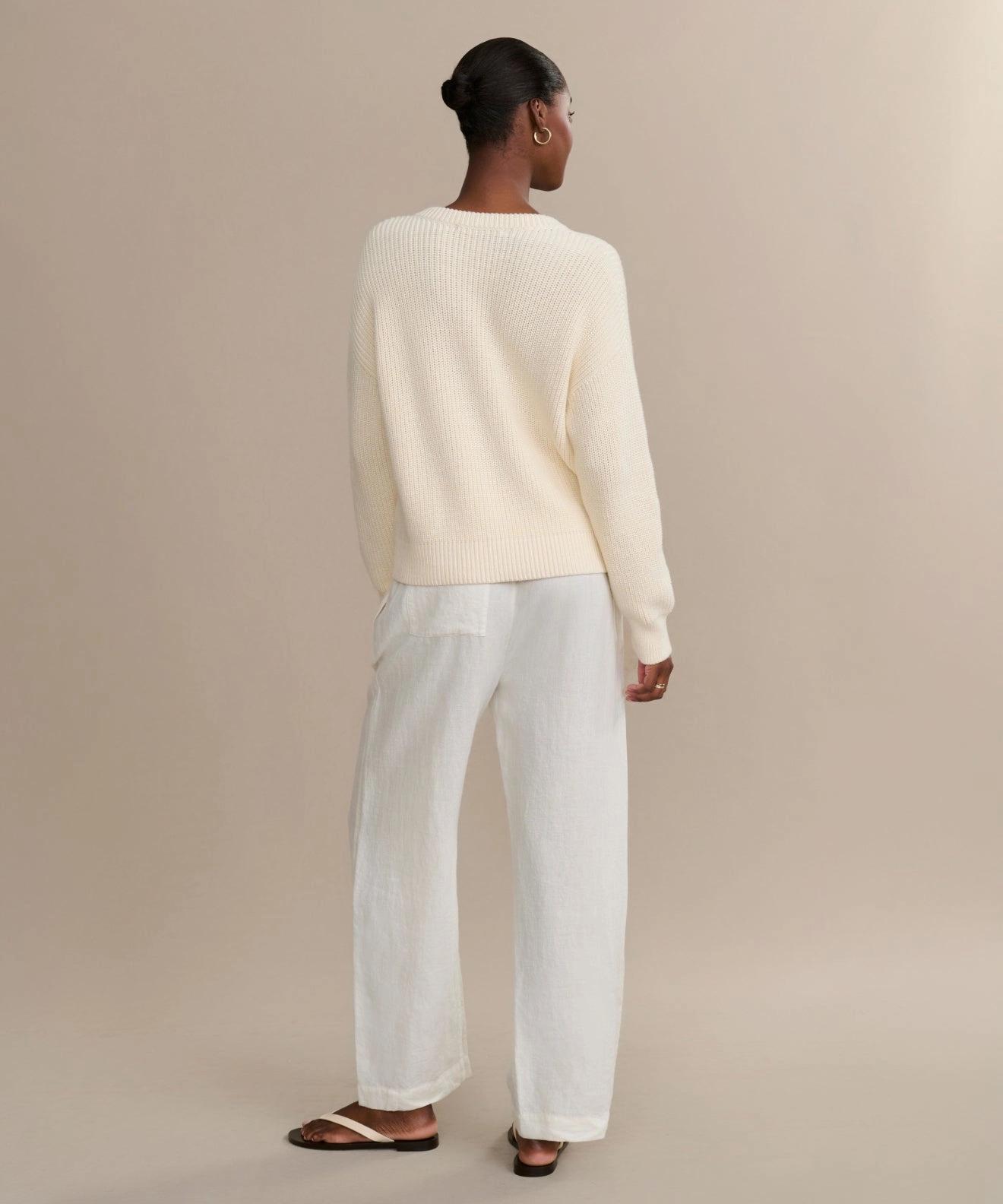 Clean Finish Cotton Hayes Crewneck Cardigan