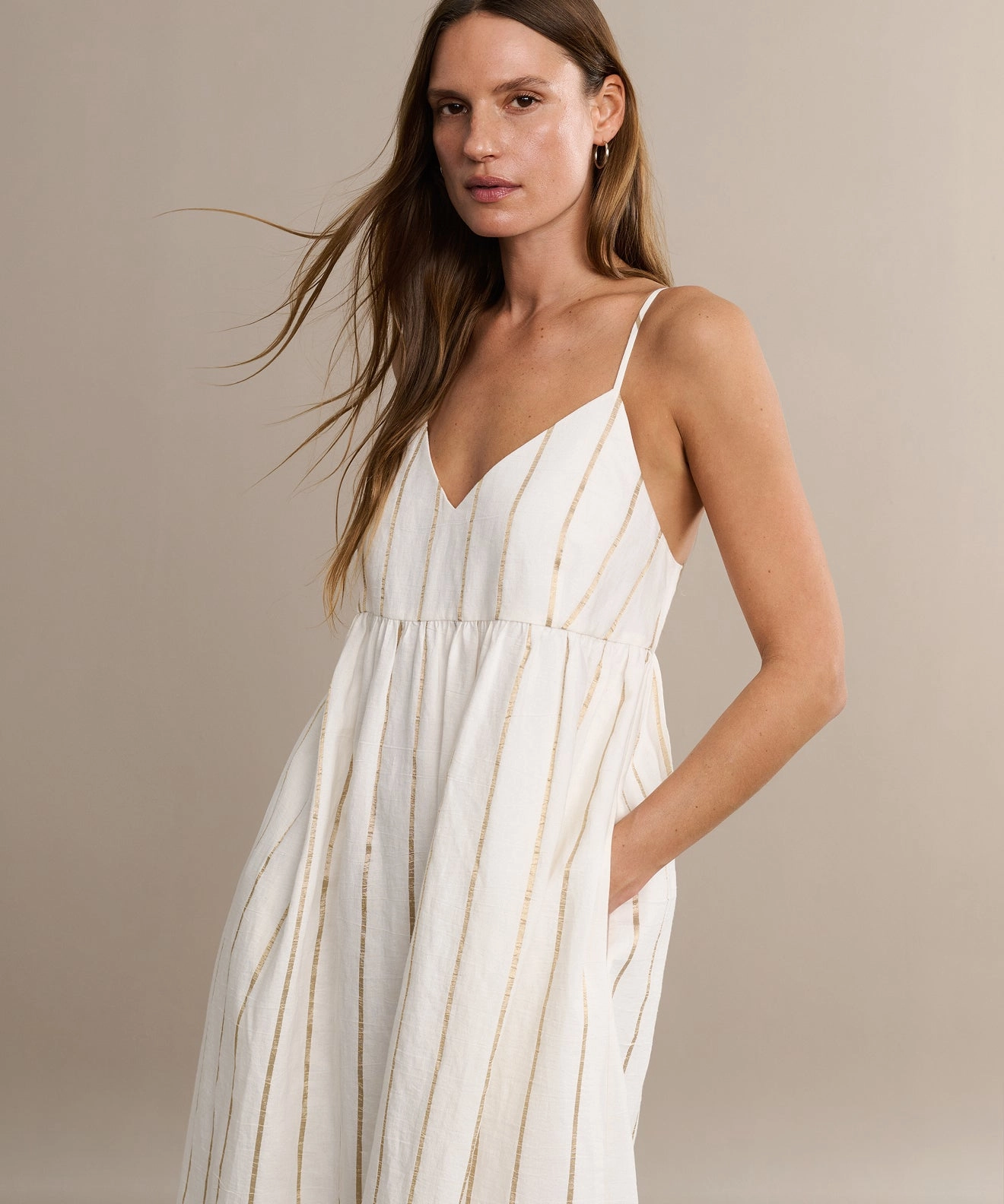 Cove Dress Date Vibe Neutral Look