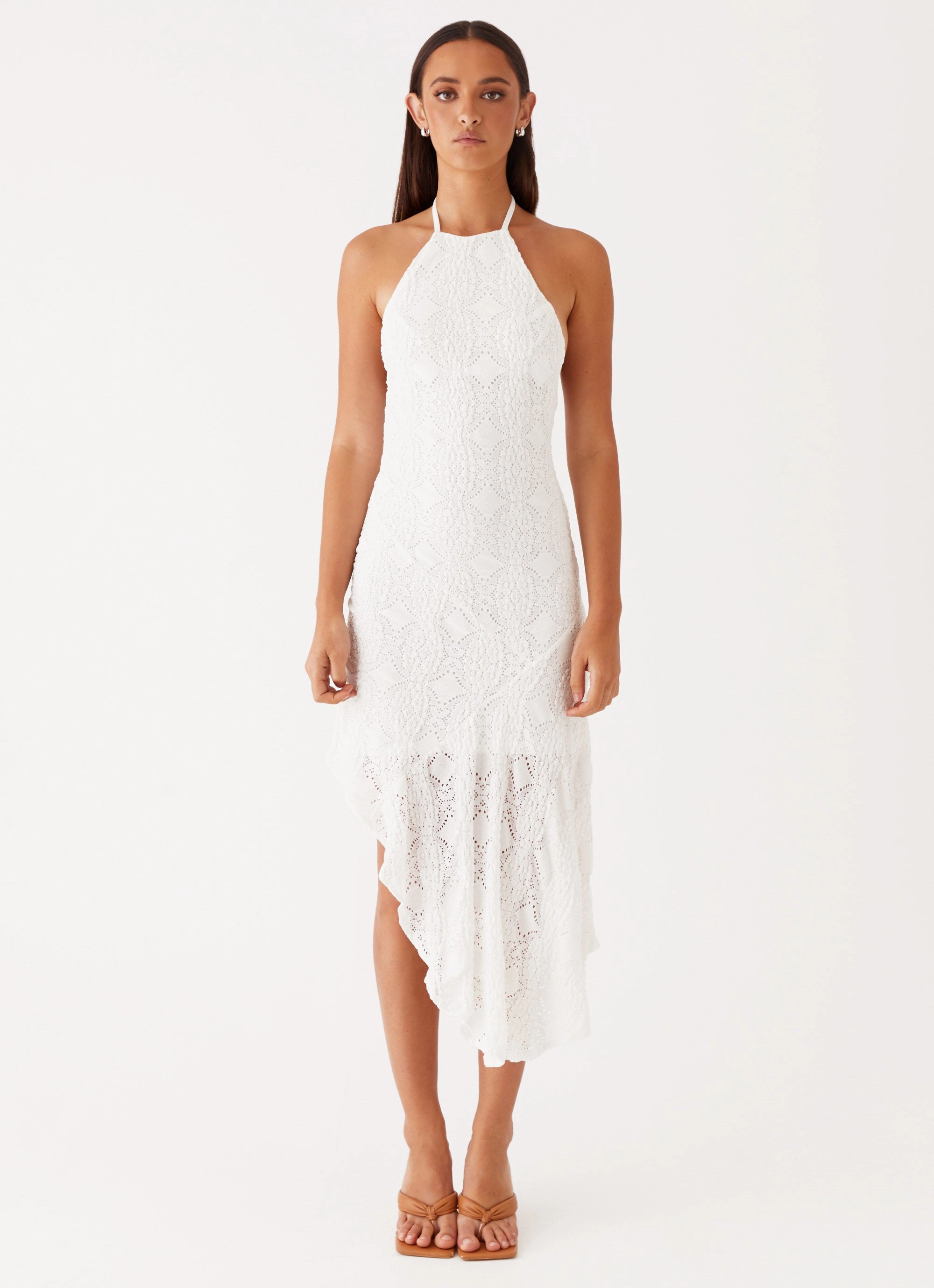 Sondela Maxi Dress - White Chic beachwear dress