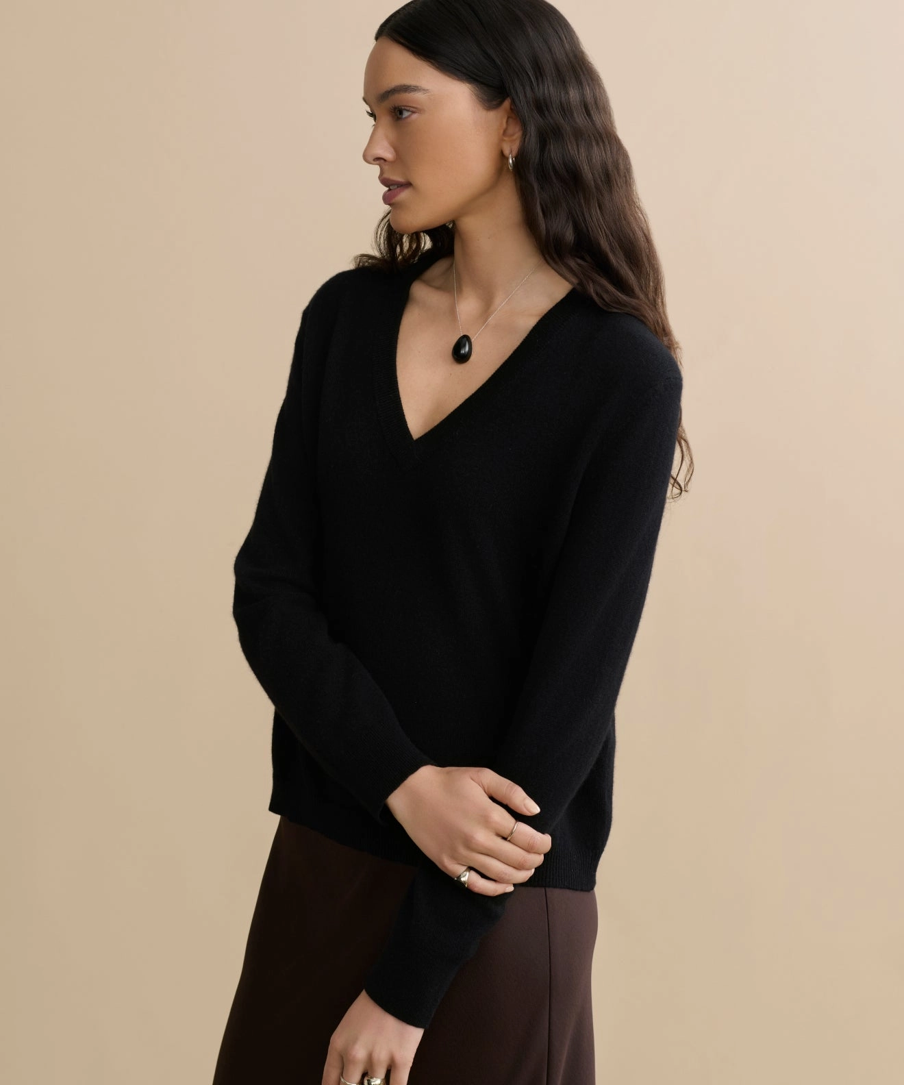 Home Outfit Stylish Staple Flynn Cashmere Sweater