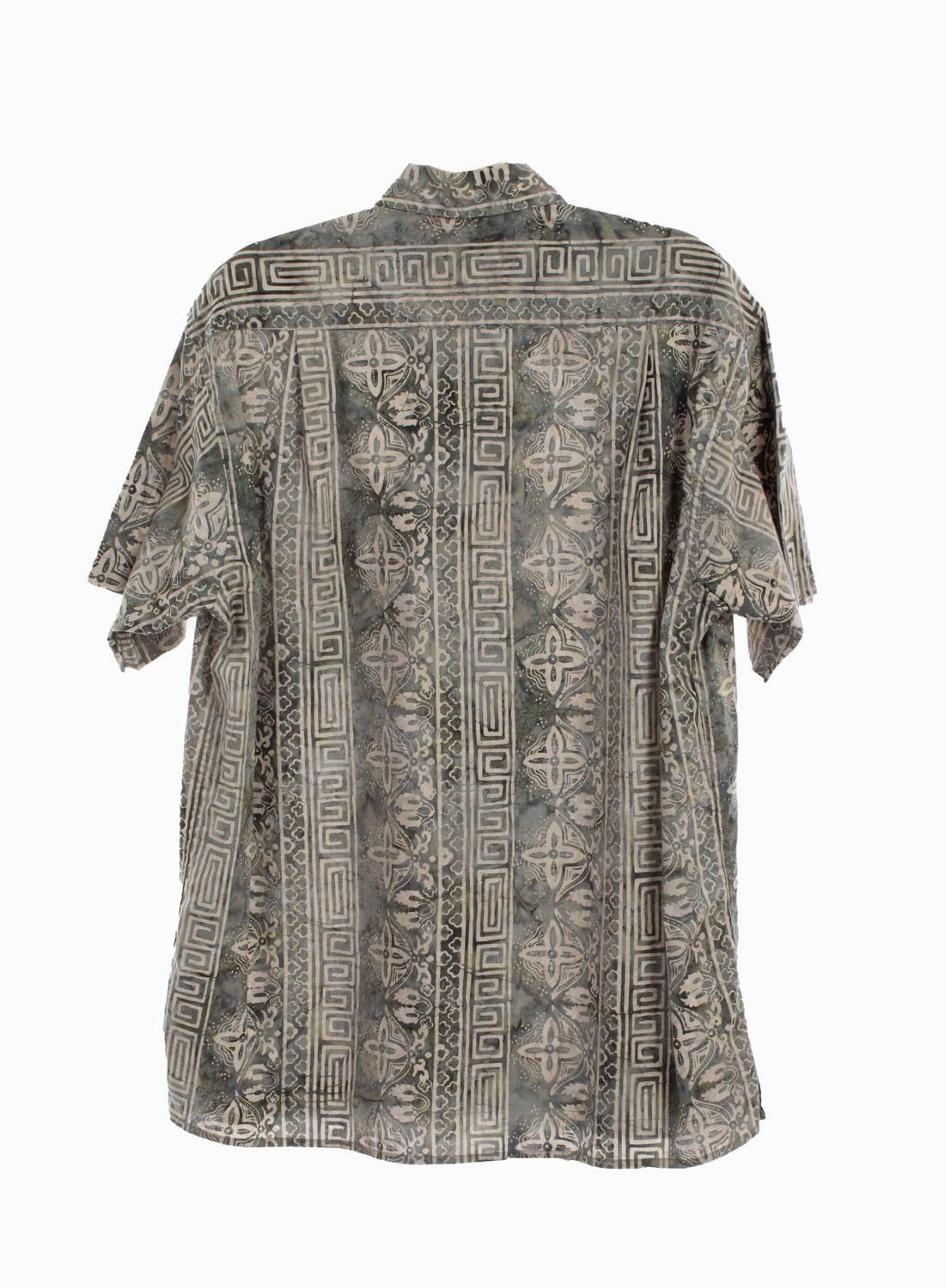 Scully Mens Special Batik Denim 100% Cotton S/S Shirt hypoallergenic material